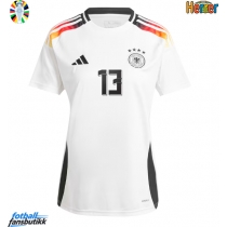 Tyskland Thomas Muller #13 Hjemmedrakt EM 2024 Kortermet